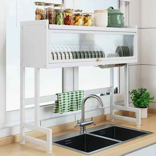 Kitchen Storage Rack Sink Dish Drain Rack